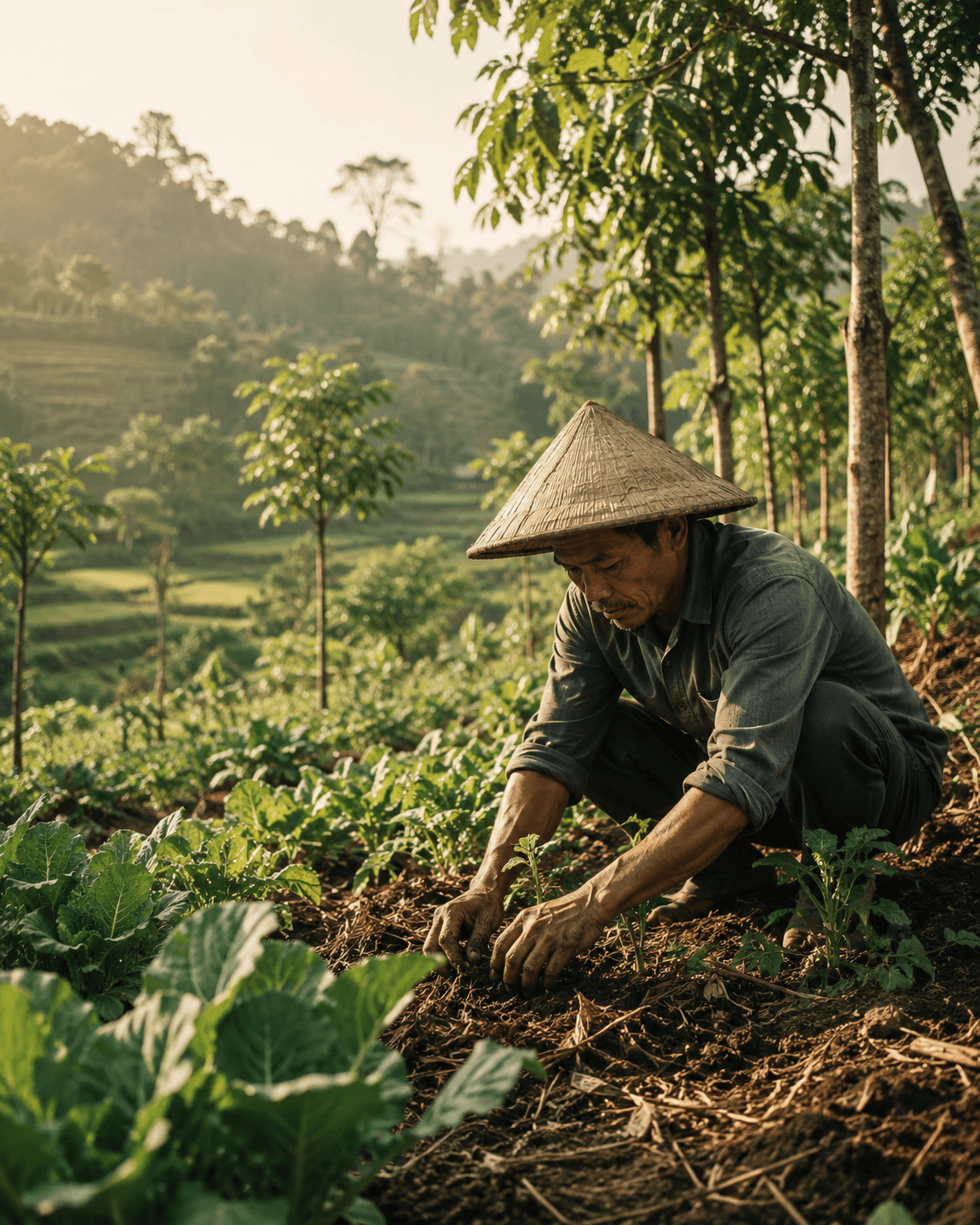 Pertanian regeneratif berbasis komunitas